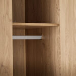 Nordica 5-Door Wardrobe with Mirror