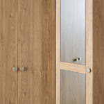 Nordica 5-Door Wardrobe with Mirror