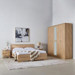 Nordica 5-Door Wardrobe with Mirror