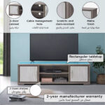Enrico 1.6 Metre TV Unit for TVs up to 70 inches