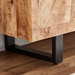 Cavon Florya NXT 1.6 Metre 3-Door Solid Wood Sideboard with Genuine Marble Top