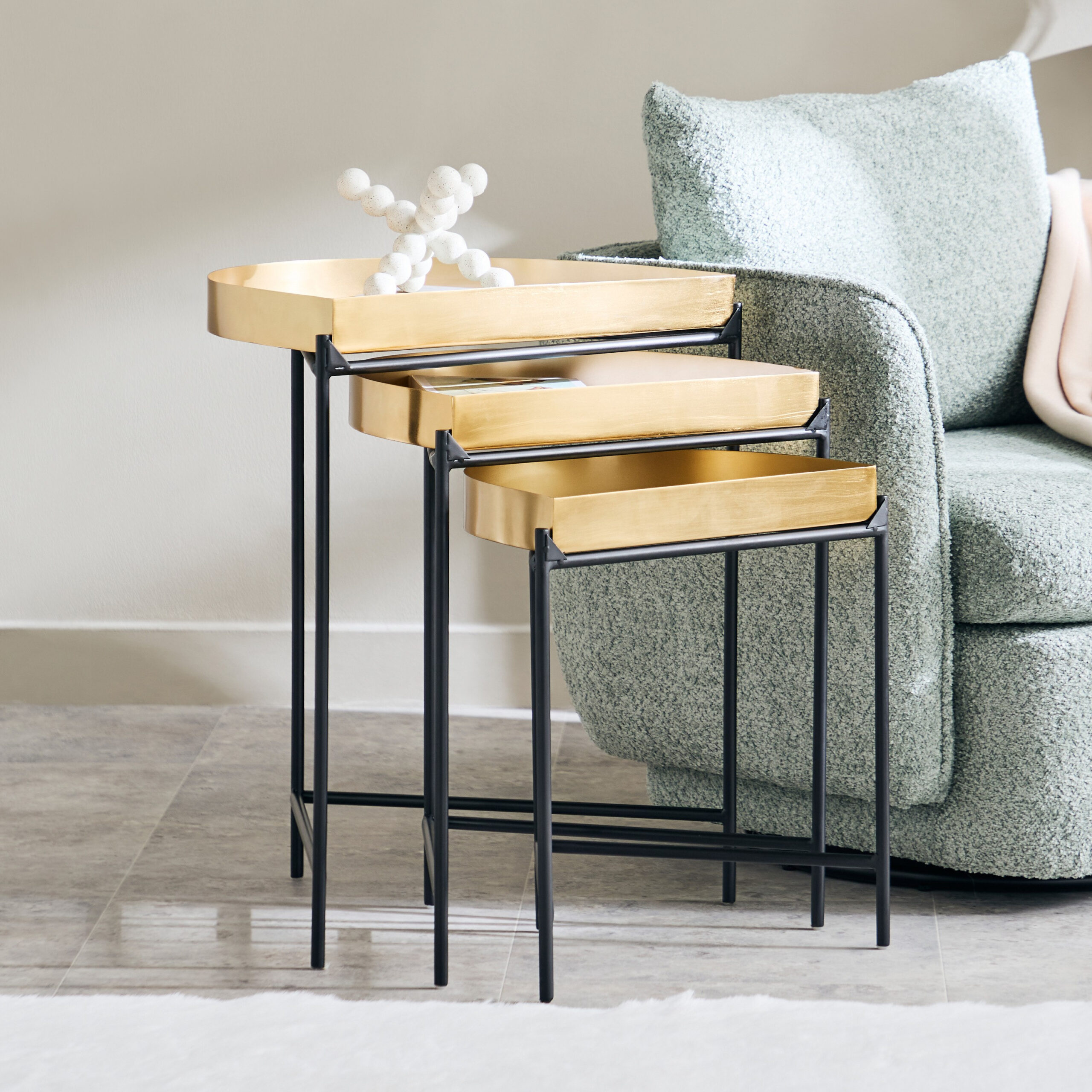 Vendra Abacus Nesting Table - Set of 3