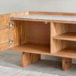Cavon Seoul 1.6-meter Genuine Marble Top TV Unit for TVs up to 70-inch