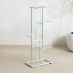 Vista Metal 5-Tier Modern Planter Stand - 44.5x22x96 cm