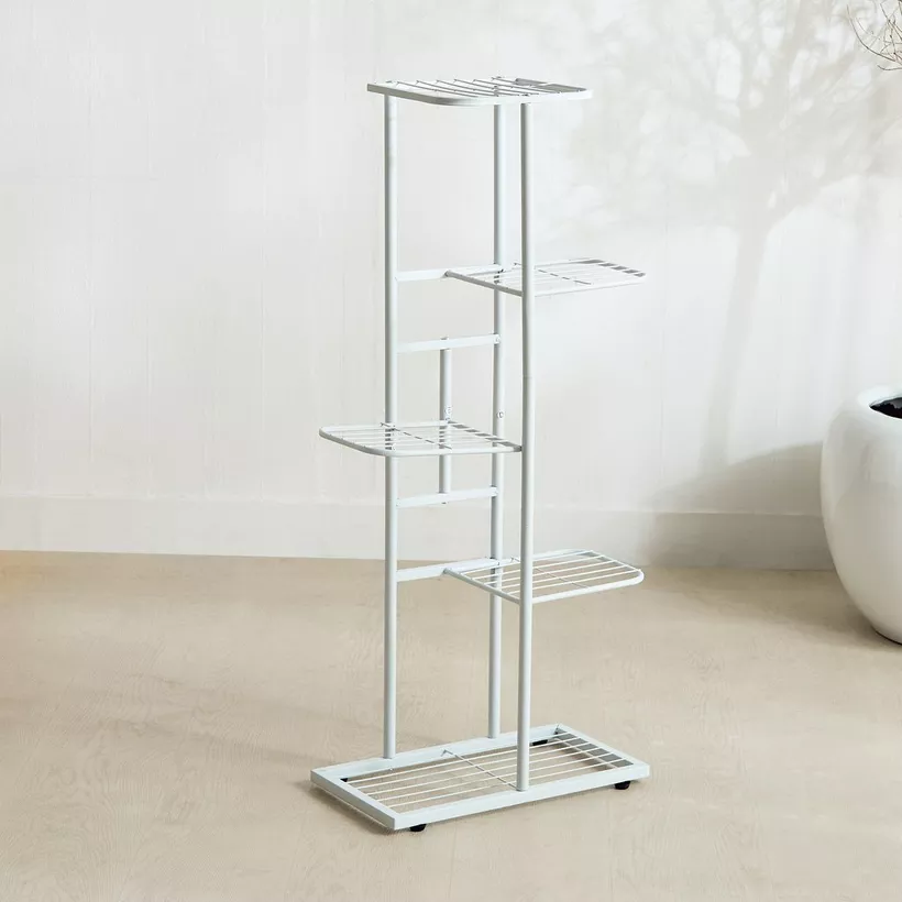 Vista Metal 5-Tier Modern Planter Stand - 44.5x22x96 cm - Image 3
