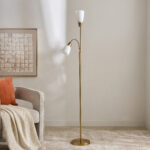 Deme Sol Metal Mother & Daughter Floor Lamp - 175 cm