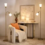 Deme Sol Metal Mother & Daughter Floor Lamp - 175 cm