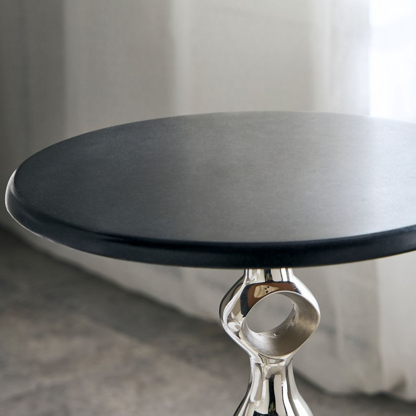 Cavon Archie Genuine Marble Top Accent Table - Image 4