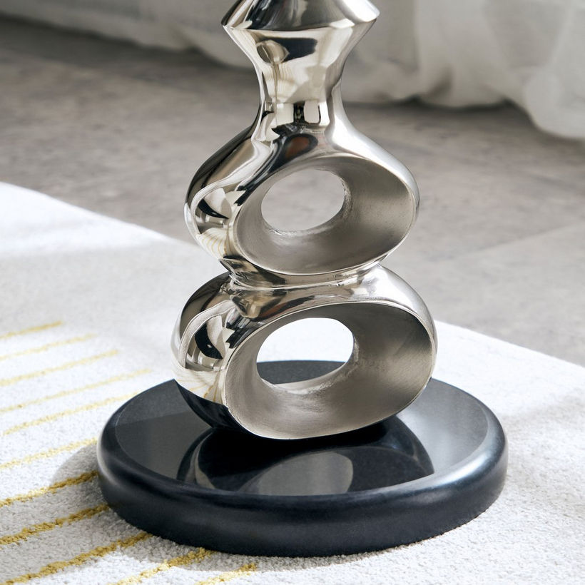 Cavon Archie Genuine Marble Top Accent Table - Image 6