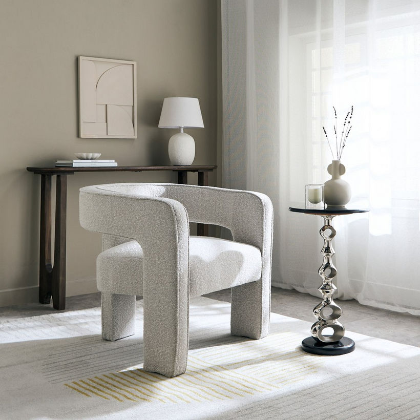 Cavon Archie Genuine Marble Top Accent Table - Image 7