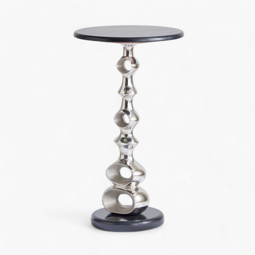 Cavon Archie Genuine Marble Top Accent Table - Image 8