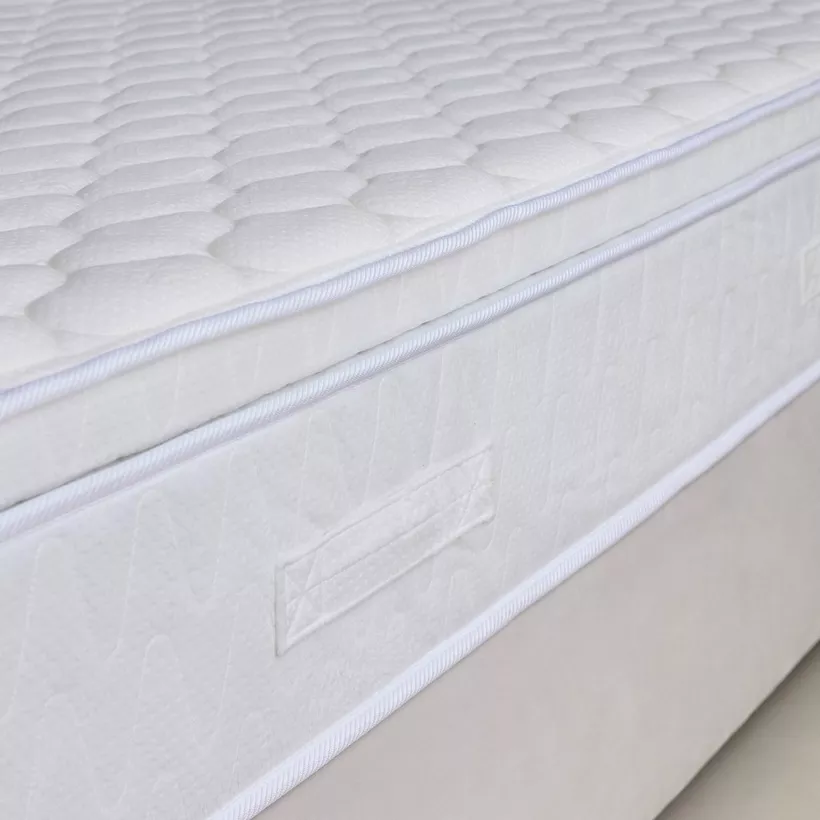 SleepNest iGrandeur Rest Medium Soft Pillow Top Bonnell Spring Mattress - 155x205x30 cm - Image 9