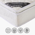 SleepNest iGrandeur Rest Medium Soft Pillow Top Bonnell Spring King Mattress - 180x210x30 cm