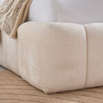 Movo Arcadia Hydraulic Storage Upholstered King Bed - 180x200 cm