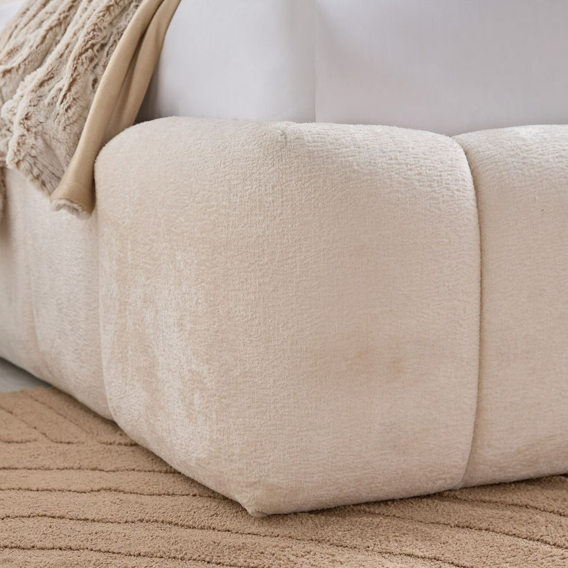 Movo Arcadia Hydraulic Storage Upholstered Queen Bed - 160x200 cm - Image 6
