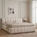 Movo Arcadia Hydraulic Storage Upholstered Queen Bed - 160x200 cm - Image 12