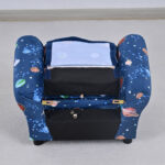Leo Cosmic Kids Armchair with Stool