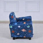 Leo Cosmic Kids Armchair with Stool