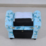 Leo Croc Kids Armchair with Stool