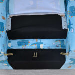 Leo Croc Kids Armchair with Stool