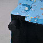Leo Croc Kids Armchair with Stool