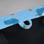 Leo Croc Kids Armchair with Stool