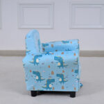 Leo Croc Kids Armchair with Stool