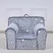 Aurora Kids Comfy Armchair with Glow in Dark Fabric and Carrying Handle - Image 13