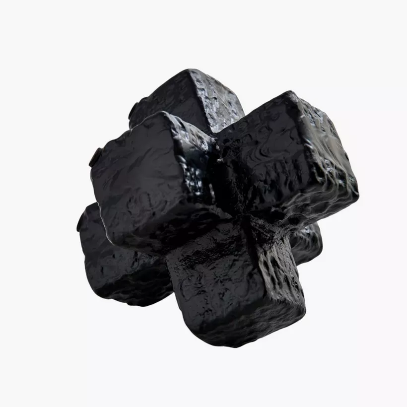 Certosa Aluminium Table Decor Accent - 13x13x13 cm - Image 2
