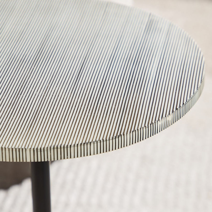 Vendra Cetria Premium Resin Side Table - Image 4