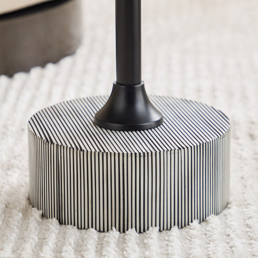 Vendra Cetria Premium Resin Side Table - Image 5