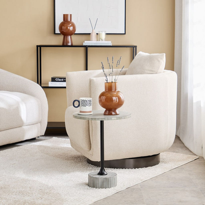 Vendra Cetria Premium Resin Side Table - Image 6