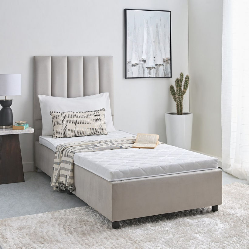 Luno Como Medicated Trifold Firm Rebonded Foam Single Mattress - 90x180x7 cm - Image 6