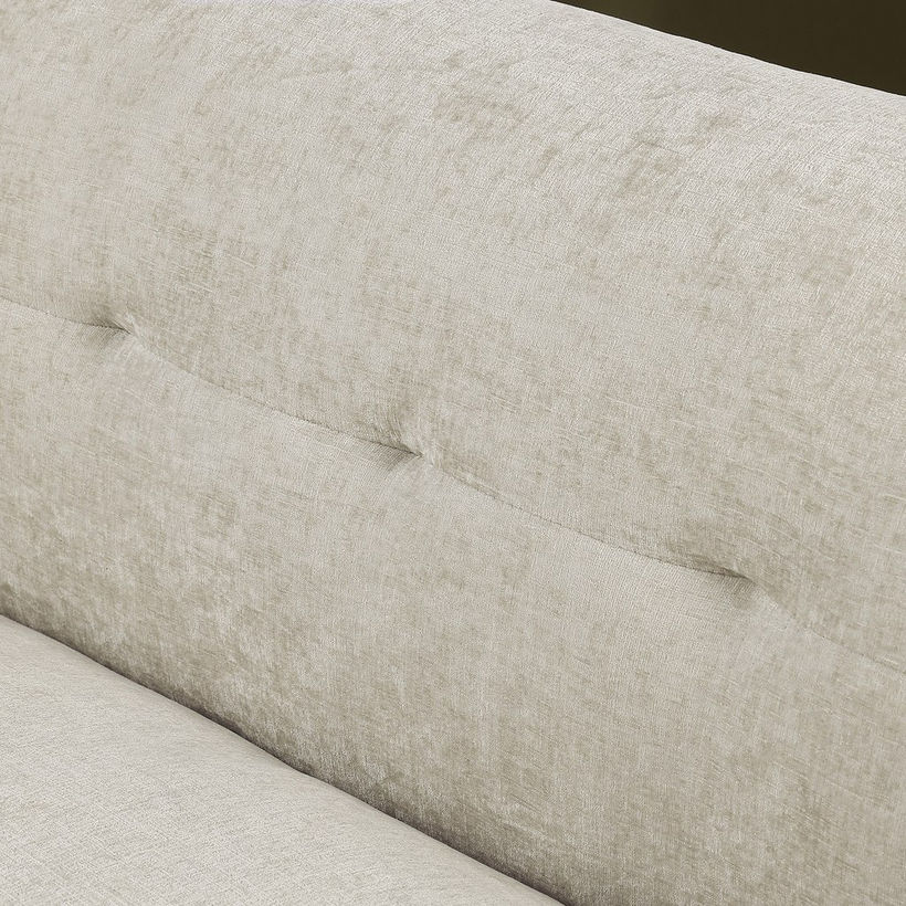 Anniston 3-Seater Fabric Sofa with 2 Cushions - Image 7