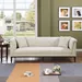 Anniston 3-Seater Fabric Sofa with 2 Cushions - Image 13