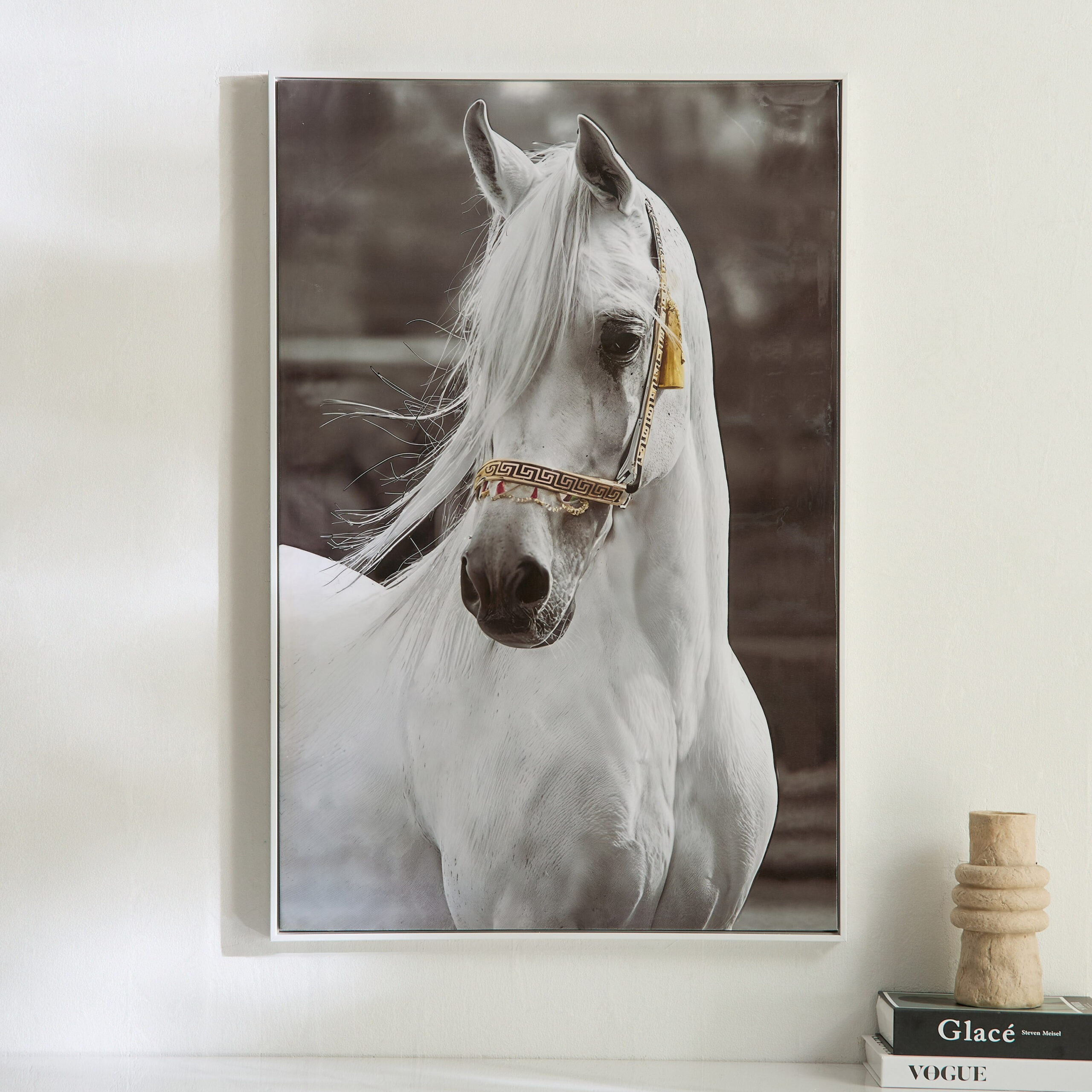 Cyprus Odean Framed Picture with ABS High Gloss Surface - 60x90x2.5 cm
