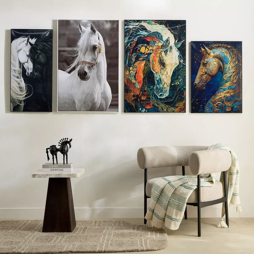 Cyprus Odean Framed Picture with ABS High Gloss Surface - 60x90x2.5 cm - Image 2