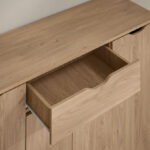 Nordica 22-Pair Shoe Cabinet with 4 Door and Drawer