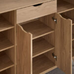 Nordica 22-Pair Shoe Cabinet with 4 Door and Drawer