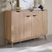 Nordica 22-Pair Shoe Cabinet with 4 Door and Drawer