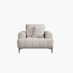 Porto Armchair Fabric Sofa with Cushion