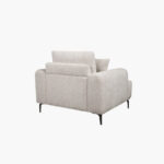 Porto Armchair Fabric Sofa with Cushion
