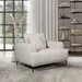 Porto Armchair Fabric Sofa with Cushion - Image 12