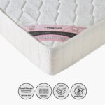 SleepEase iMagnum Side Foam Encased Bonnell Spring Single Mattress - 90x190x22 cm