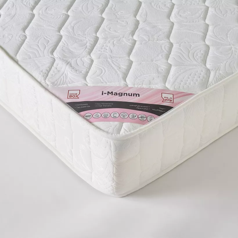 SleepEase iMagnum Side Foam Encased Bonnell Spring Single Mattress - 90x200x22 cm - Image 2