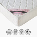 SleepEase iMagnum Side Foam Encased Bonnell Spring King Mattress - 180x200x22 cm