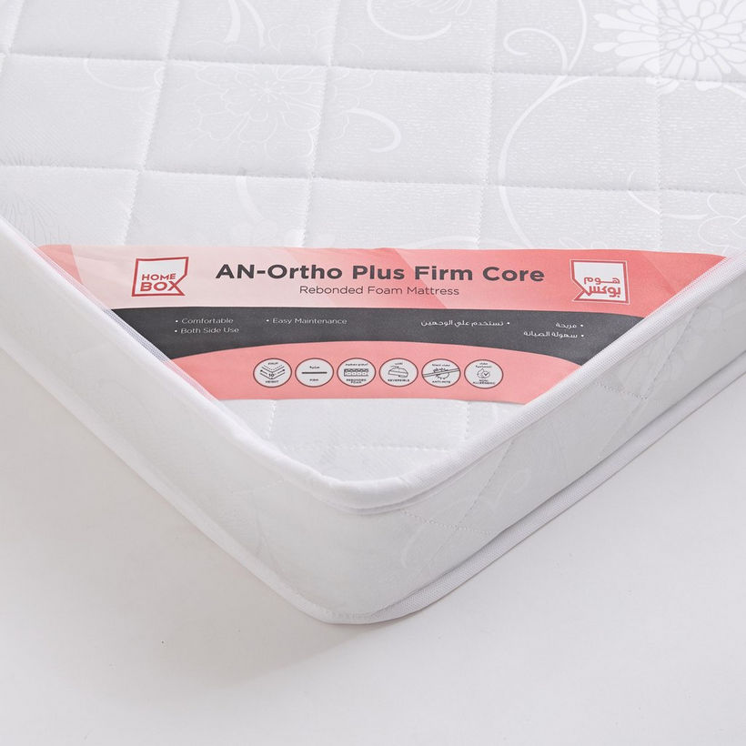 Luno Ortho Plus Firm Core Rebonded Foam Single Mattress - 90x200x10 cm - Image 2