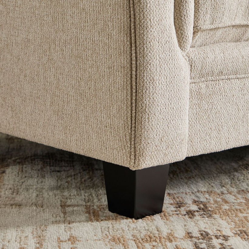 Urban 3-Seater Fabric Sofa with 3 Cushions - Image 9
