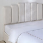 Movo Curvy Rio Upholstered King Bed - 180x200 cm