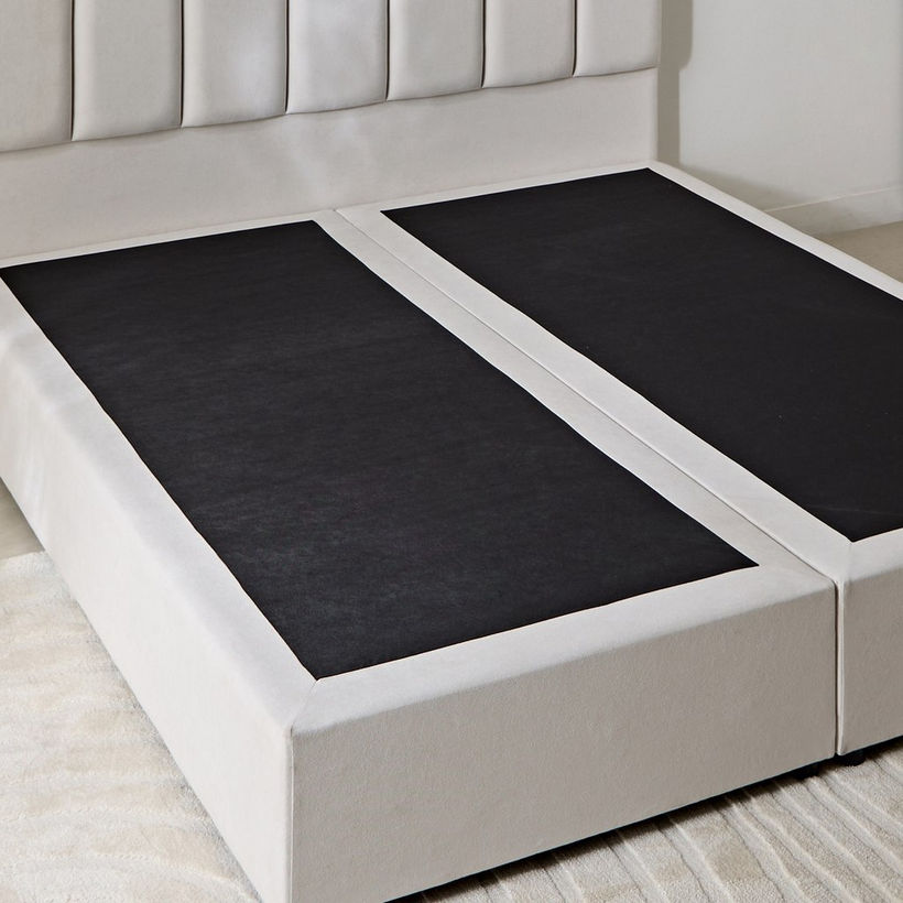 Movo Curvy Rio Upholstered King Bed - 180x200 cm - Image 6